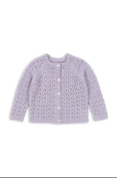 Детский кардиган с добавлением шерсти Konges Sløjd ISA CARDIGAN