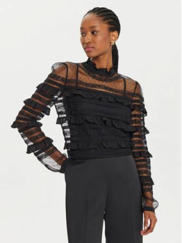 TWINSET Блузка 241TP2041 Чорний Regular Fit TWINSET Блузка 241TP2041 Чорний Regular Fit