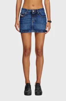 Женская темно-синяя джинсовая юбка DE-RON Синий 26 Diesel A04935 09I27
