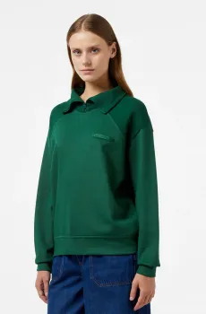 Женская зеленая толстовка Зеленый 42 Lacoste SF2404132