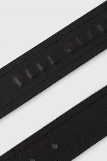 Кожаный ремень Pepe Jeans SANDRO BELT мужской цвет чёрный PM021017 Кожаный ремень Pepe Jeans SANDRO BELT мужской цвет чёрный PM021017