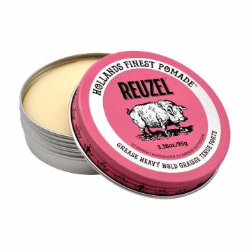 Помада для укладки волос Reuzel Pomade Pink Heavy Hold Grease, 95 г Помада для укладки волос Reuzel Pomade Pink Heavy Hold Grease, 95 г