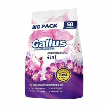 Стиральный порошок Gallus Professional Color 4 в 1 для цветных вещей, 58 стирок, 3.2 кг Стиральный порошок Gallus Professional Color 4 в 1 для цветных вещей, 58 стирок, 3.2 кг