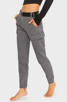 Женские серые карго Серый 38 Tally Weijl SPACOBELLA4