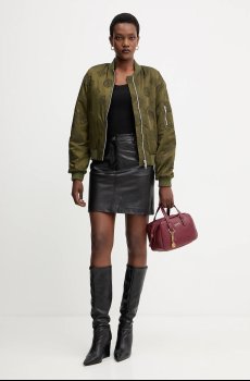 Футболка с примесью шелка Guess TINA