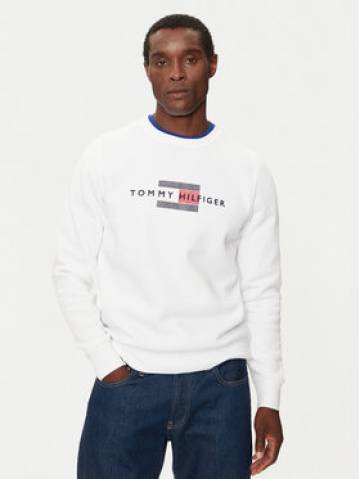 Tommy Hilfiger Світшот MW0MW35541 Білий Regular Fit