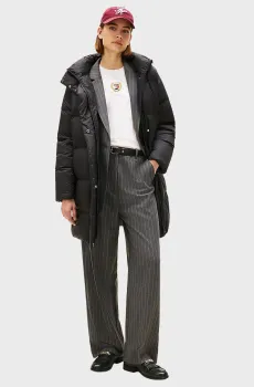 Женская черная куртка MODERN Черный M Tommy Hilfiger WW0WW46535