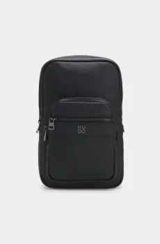 Мужская черный рюкзак Черный ONESIZE HUGO 11512