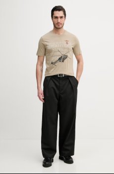 Хлопковая футболка Aeronautica Militare