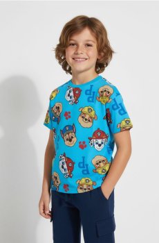 Бавовняна футболка Paw Patrol - різнобарвний