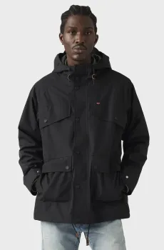 Мужская черная парка Черный M Levi’s® 005BG;0004