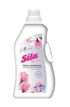 Кондиционер для белья Sila Silky Sense Цвет сакуры, 80 стирок, 2.4 л