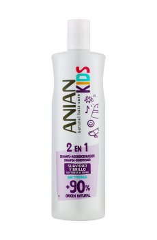 Детский шампунь-кондиционер для волос Anian Kids Shampoo-Conditioner, 400 мл