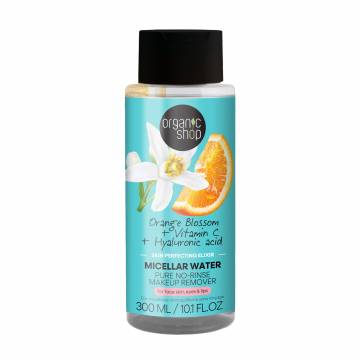 Мицеллярная вода для снятия макияжа Organic Shop Skin Perfecting Elixir Micellar Water, 300 мл Мицеллярная вода для снятия макияжа Organic Shop Skin Perfecting Elixir Micellar Water, 300 мл