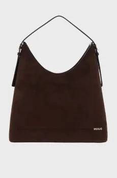 Женская темно-коричневая сумка Коричневый ONESIZE HUGO 50574542;209