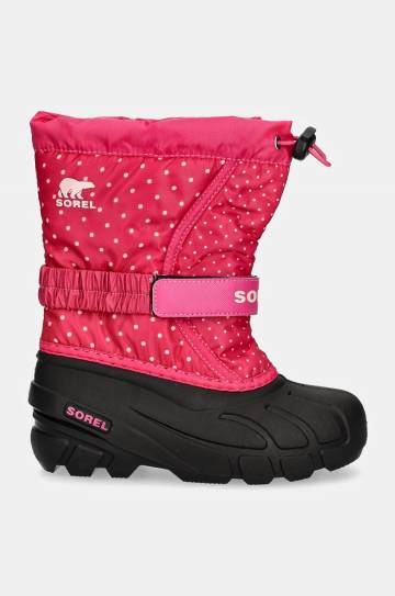 Детские сапоги Sorel CHILDRENS FLURRY BO цвет розовый 2114092 Детские сапоги Sorel CHILDRENS FLURRY BO цвет розовый 2114092
