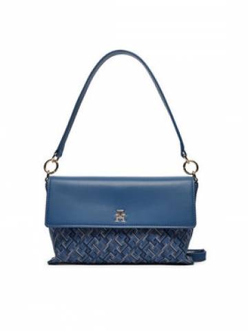 Tommy Hilfiger Сумка Distinct Shoulder Bag Mono AW0AW16794 Голубий Tommy Hilfiger Сумка Distinct Shoulder Bag Mono AW0AW16794 Голубий