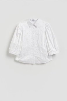 Reserved - Сорочка з вишивкою - білий - 791II-00X
