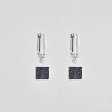 Серебряные серьги Minimal 1838с Серебряные серьги Minimal 1838с