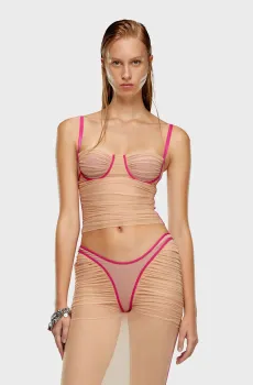 Женский бежевый топ T-HAILYNA Бежевый XS Diesel A14607 0LKAM