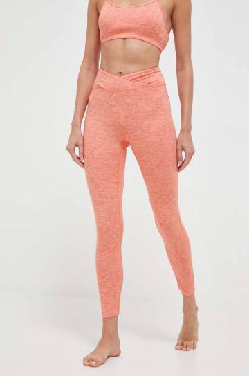 Леггинсы для йоги Roxy Everyday цвет оранжевый меланж Леггинсы для йоги Roxy Everyday цвет оранжевый меланж