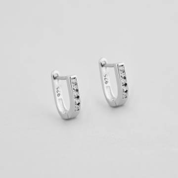 Серебряные серьги Minimal 520744б Серебряные серьги Minimal 520744б