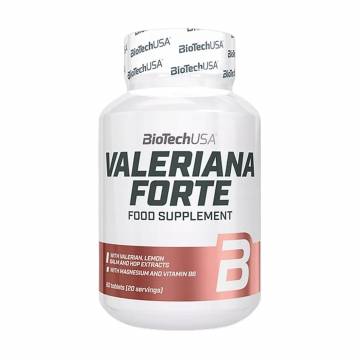 Комплекс для поддержки нервной системы BioTech USA Valeriana Forte, 60 таблеток Комплекс для поддержки нервной системы BioTech USA Valeriana Forte, 60 таблеток