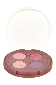 Палетка теней для век Everyday for Future Eyeshadows Quad Palette with Coffee Oil, American Cheesecake, 4*0.8 г