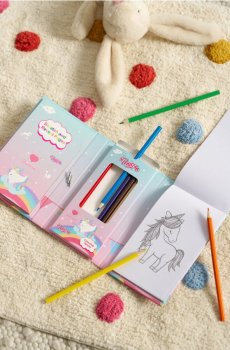 Креативний набір для розфарбовування та видряпування - рожевий