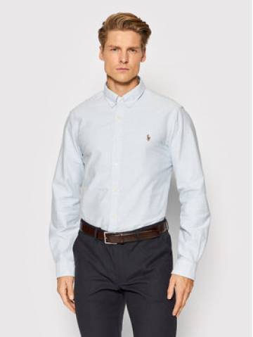 Polo Ralph Lauren Сорочка Core Replen 710549084 Голубий Slim Fit Polo Ralph Lauren Сорочка Core Replen 710549084 Голубий Slim Fit