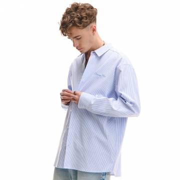 Cropp - Сорочка в смужку - світло-блакитний Cropp - Сорочка в смужку - світло-блакитний