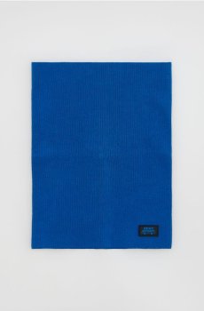 Reserved - Снуд з нашивкою - синій - 2274Q-55X