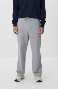 Reserved - Трикотажні штани з високим вмістом бавовни - світло-сірий - 181EF-09M