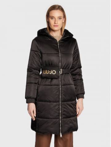 Liu Jo Пуховик WF2093 T3176 Чорний Regular Fit Liu Jo Пуховик WF2093 T3176 Чорний Regular Fit