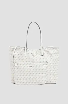 Женская белая сумка с узором Белый ONESIZE Guess HWJT93.44290;STL