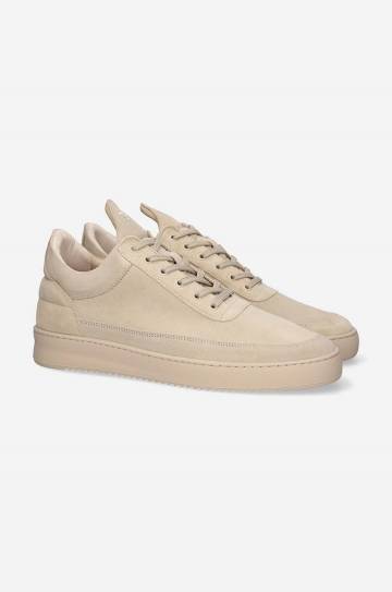 Кожаные кроссовки Filling Pieces цвет бежевый 10122791990-CREAM Кожаные кроссовки Filling Pieces цвет бежевый 10122791990-CREAM