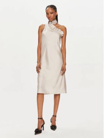 Bruuns Bazaar Коктейльна сукня Nellie BBW3866 Бежевий Regular Fit Bruuns Bazaar Коктейльна сукня Nellie BBW3866 Бежевий Regular Fit
