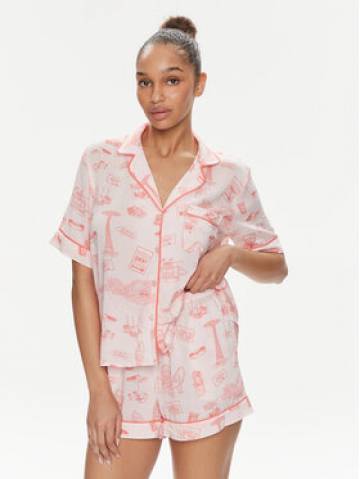 DKNY Піжама YI70003 Кольоровий Regular Fit DKNY Піжама YI70003 Кольоровий Regular Fit