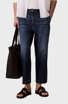 Мужские темно-синие джинсы CRPPD 90S Синий 38 Calvin Klein Jeans LV04RC740G