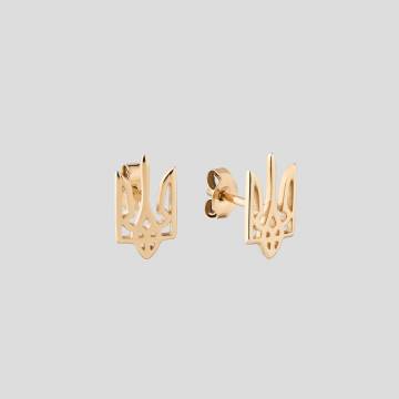 Золотые серьги Minimal ЗВС-452ж Золотые серьги Minimal ЗВС-452ж
