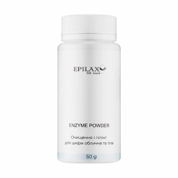 Энзимная пудра для лица и тела Epilax Silk Touch Enzyme Powder, 50 г Энзимная пудра для лица и тела Epilax Silk Touch Enzyme Powder, 50 г