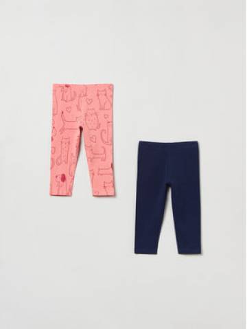 OVS Набір з 2 пар легінсів 1843675 Кольоровий Slim Fit OVS Набір з 2 пар легінсів 1843675 Кольоровий Slim Fit