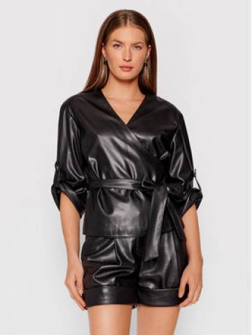 KARL LAGERFELD Блузка 215W1605 Чорний Regular Fit KARL LAGERFELD Блузка 215W1605 Чорний Regular Fit