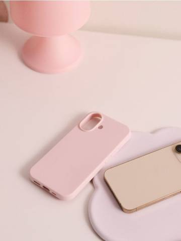 Чохол для iPhone 16 - пастельний рожевий Чохол для iPhone 16 - пастельний рожевий