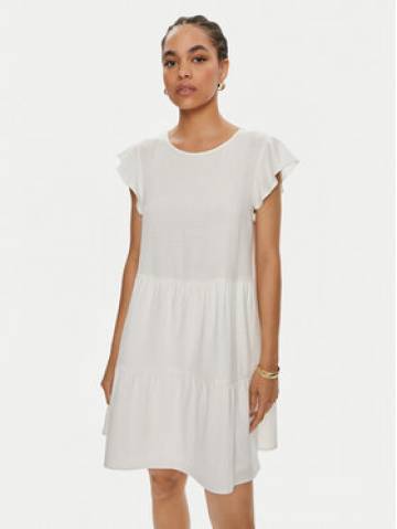 Vila Літня сукня Summer 14098932 Білий Regular Fit Vila Літня сукня Summer 14098932 Білий Regular Fit