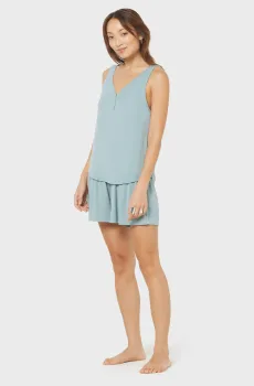 Женские голубые шорты MODY Голубой M Etam 6525472