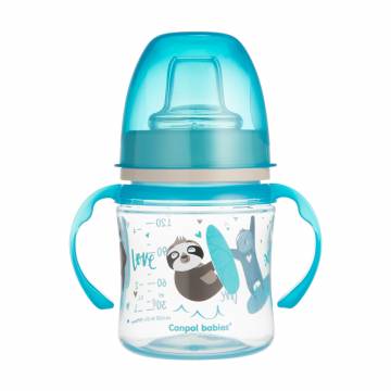 Чашка тренировочная Canpol Babies EasyStart Sweet Fun, синяя, 120 мл (35/207_blu) Чашка тренировочная Canpol Babies EasyStart Sweet Fun, синяя, 120 мл (35/207_blu)