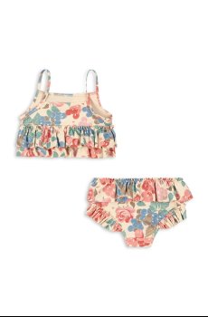 Детский раздельный купальник Konges Sløjd MANUCA FRILL BIKINI GRS