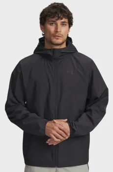 Мужская черная ветровка UA Velociti Pro Shortsleeve Черный M Under Armour 6010069-016