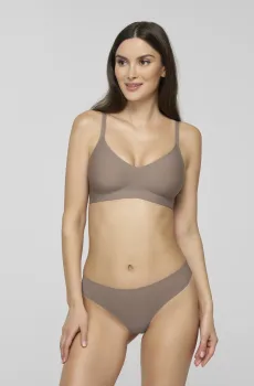 Женский коричневый бюстгальтер Коричневый 36 MARC&ANDRE W21-1354-TRS-SY